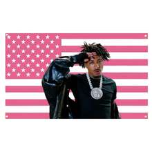 YoungBoy Never Broke Again Flag Tapestry Polyester 90g Printed Wall Hanging For College Dorm, Bedroom, Living Room, Home Decor, Beautiful Art Tapestry, Ideal Holiday Gift - Multicolor - View 12