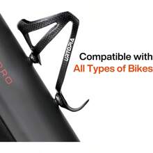 Full Carbon Fiber Bike Water Bottle Holder UltraLight Water Bottle Cage For Bike High Strength Durable Carbon Cup Holder For Bike Road Bike Mountain Bike Electric Bike 1pack Good - 2 件裝 - 查看 4
