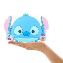 Disney 1个官方授权的《星际宝贝》兔耳朵史迪奇斜挎包，配有可调节肩带和硅胶材质，可作单肩包、钱包或钥匙扣，是送给朋友的趣味生日和周年纪念礼物。 - 查看 5