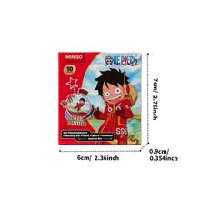 Miniso One Piece Piratskepp Flytande Oljeinjektions-Blindbox, Kreativ Flytande Design, Rita Slumpmässigt Dina Favorit Seglarkamrater, Lämplig Som Födelsedagspresenter Och Julklappar (1 ST Slumpmässig Leverans) - Multifärgad - Visa 8