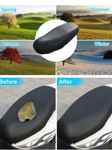 摩托车座套 - 防水、防尘、防雨、防紫外线踏板车座垫套配件