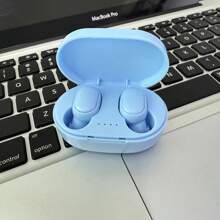 全新 A6S 无线蓝牙耳机带麦克风运动耳塞式耳机防噪音耳塞迷你耳机免提 - 彩色 - 查看 3