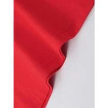 Saint Livin' Angelic Woman Tee, (Cotton T-Shirt) Men's Round Neck Short-Sleeved Cotton Casual T-Shirt, Loose Style, Versatile, Unisex, Suitable For Holiday Travel! Graphic Tees Shirts Men Clothes  Jersey - 紅色 - 查看 6