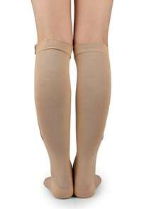 1 双拉链露趾运动压缩袜，适合男士循环和女士怀孕更好的血液流动，最适合成人护士、医疗、运动、跑步、护士、徒步旅行、骑自行车、健身房、侧拉链及膝袜、舒适透气、适合运动、秋季袜子