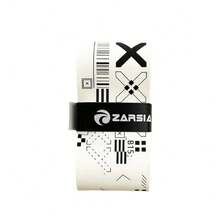 1 miếng băng dính chống trượt tự dính ZARSIA dành cho vợt cầu lông và vợt tennis, bao bọc cần câu chống sốc, bao da giả cho vợt tennis - Đen & Trắng - Nhiều màu - Xem 9