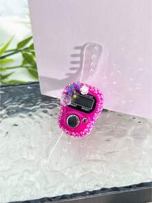 12个装全新手指计数器，4层激光钻石花朵计数器，全覆盖花朵计数器，计数和装饰二合一功能 - 彩色 - 查看 13