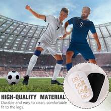 1 Pair Mini Soccer Shin Guards, Adult Slip-In Leg Protectors - Thick Mini Soccer Shin Pads - Suitable For All Seasons - Multicolor - View 8