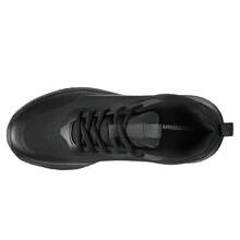 Woen's Non-Slip Waterproof Work Shoes: Lace Up & Slip On Styles - Lightweight Comfortable For Kitchen, Chef, Restaurant, Nursing - 黑色 - 查看 2