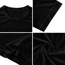 Itachi Uchiha T-Shirt  Tshirt Jiraya Shirt Madara Kakashi Hinata Anime Tee (2) - màu đen - Xem 3