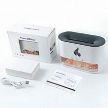 جهاز نشر العطور بالموجات فوق الصوتية سعة 250 مل، جهاز نشر العطور بإضاءة ملونة، جهاز نشر العطور المحمول بمنفذ USB، مرطب الهواء بتصميم