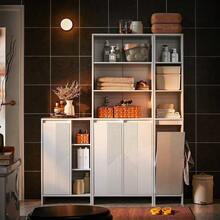 SoBuy Laundry Cabinet Laundry Chest Bathroom Storage Cabinet With Laundry Basket White W50 X D30 X H86cm BZR156-W Home Bathroom Decor Bathroom Organizer Summer Bathroom Accessories - White - View 10