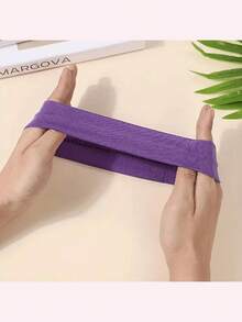 1 Stück Modische Sporthaarbänder für Frauen, rutschfest, mehrfarbig, dehnbar und schweißableitend, geeignet für Yoga, Training, Laufen, Lässig Polyester Workout Haarbänder Yoga Stirnband Herbst Frauen Schal Winter Haarzubehör für Frauen für Urlaubsoutfits Frau