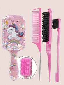 Miniature Cartoon Comb And A Set Of Continuous Spray Bottles With Cartoon Patterns - 4/6/8 Set,Brush,Hair Brushes,Edge Brush,Brush Hair,Hair Comb,Comb Hair,Detangling Brush,Ball Brush,Mini Hair Brush,Hair Brush Set,Wooden Comb,Hair Brush,Hairbrush,Hair Combs,Barber,Hair Tools,Hair Products,Hair Accessories,Slick Back Brush,Hair Care,Hair Comb,Barber Accessories,Comb Hair,Curly Hair Brush,Travel,Hair Stuff,Detangling Brush,Ball Brush,Mini Hair Brush,Hair Accessories,Curly Hair Products,Hairdressing Equipment,Christmas,Barber Accessories,Hair Accessories,Hairdressing,Wooden Comb, Comb, Slick Back Brush, Hairbrush, Edge Brush, Brush Hair, Hair Comb, Hair Brush Set, Comb Hair, Mini Hair Brush, Detangling Brush,Hair Products, Hair Tools, Hair Stuff, Hair Care, Curly Hair Brush, Barber, Barber Accessories, Hairdressing Equipment,Travel Essentials,Hairstyle,Hairdressing - Multicolor - View 9