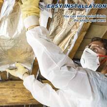 60cm X 5m Radiator Heat Reflective Insulating Foil  Radiator Pad UK - Silver - View 1