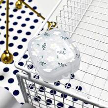 1pc Transparent Floral Design Soft Protective Case Compatible With Airpods 1/2/Pro/3/4, Compatible With Apple Earphones