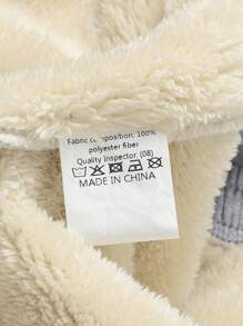 2条装男士保暖内衬运动裤，羊羔绒保暖裤，抽绳松紧腰加厚束口慢跑裤