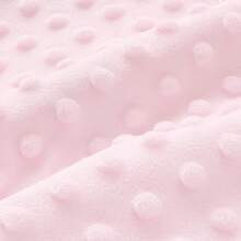 Baby Decke für Jungen und Mädchen, weicher Plüsch Minky Stoff mit gepunktetem Rücken, süßes Tier Eule Design Decke für Kleinkinder und Neugeborene 30 x 40 Zoll