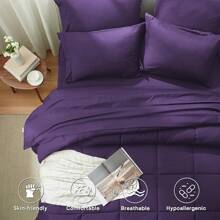 Kids Bedding Accessories - 深紫色網格 - 查看 4