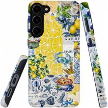 Summer Fruit Pattern Glossy Phone Case 2 In 1 Shockproof Heavy Duty Hard Plastic+Soft Silicone Dual-Layer Cases Compatible With Samsung A13/14/15/16/23/25/26/34/35/36/52/53/54/55/56/71/S21/S22/S23/S24/S25/Plus/FE/Plus/EDGE/ULTRA Compatible With IPhone 16 15 14 13 12 11 16 Pro 16 Promax 16 Plus Protective Cover - FL trái cây bóng 1 - Xem 1