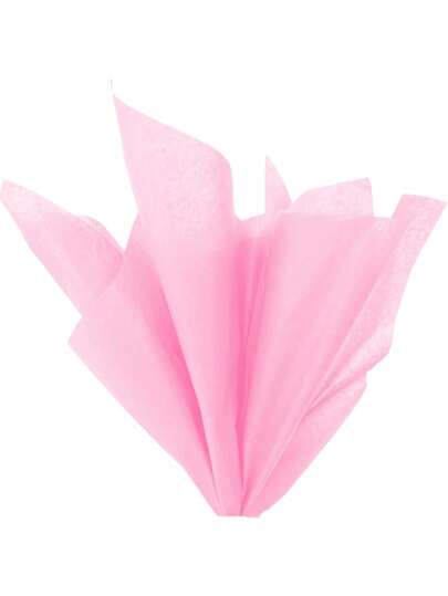12pcs Pink Tissue Wrapping Paper, Large Size 20x27in(50x70cm), Colored Gift Wrap For All Occasions, Christmas