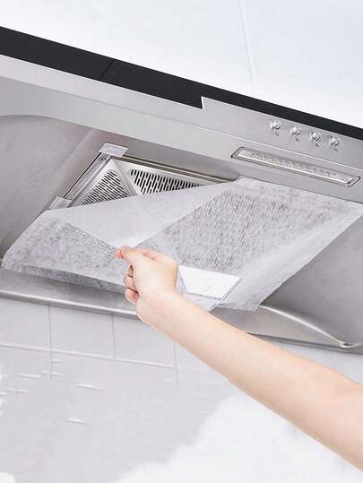 12 Stück/24 Stück/36 Stück Dunstabzugshaube Filter Tuch Ölsaugpapier, Zuhause, Alltag, Stadt, Küche, Reinigung, Schutz