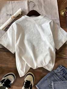 Blueberry Shirt Farmer's Market Blueberry Fruit Shirt Summer Shirt Vintage Fruit Shirt Retro Aesthetic Graphics - 白色 - 查看 3