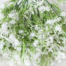 Artificial Branch Flowers Complement Mosquito Linda - màu xanh lá - Xem 3