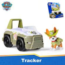 Spin Master Official Everest's Snow Plow Vehicle With Collectible Figure, Ryder's Rescue ATV Vehicle, Rex Rescue Vehicle, Rocky Recycle Truck, Tracker Jungle Cruiser, Chase Patrol Cruiser Rubble Skye Collectible Toy Zuma Hovercraft Vehicle For Kids Aged 3 And Up, 97237, 1pc