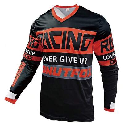 DONUTFOX Sudadera de ciclismo DONUTFOX 2025, Bicicleta de carreras, Bicicleta todo terreno, Motocicleta de enduro, Bicicleta de montaña DH, Camiseta MT BMX, Maillot de ciclismo Ropa deportiva de bicicleta de montaña Camiseta de bicicleta de carreras