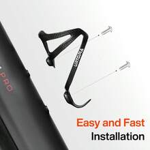 Full Carbon Fiber Bike Water Bottle Holder UltraLight Water Bottle Cage For Bike High Strength Durable Carbon Cup Holder For Bike Road Bike Mountain Bike Electric Bike 1pack Good - 2 件裝 - 查看 6