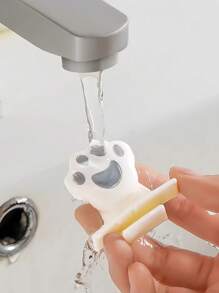 1pc Adorable Cat Paw Toilet Seat Cover Lifter, Touchless Toilet Lid, Flip Cover Handle Raiser, Bathroom Accessory