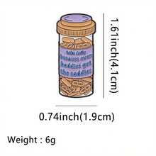 Mental Health Bottle Enamel Pin Badges On Backpack Women Brooches Men Lapel Pins Medical Jewelry Cosplay Accessories Gift - 1 - 查看 6