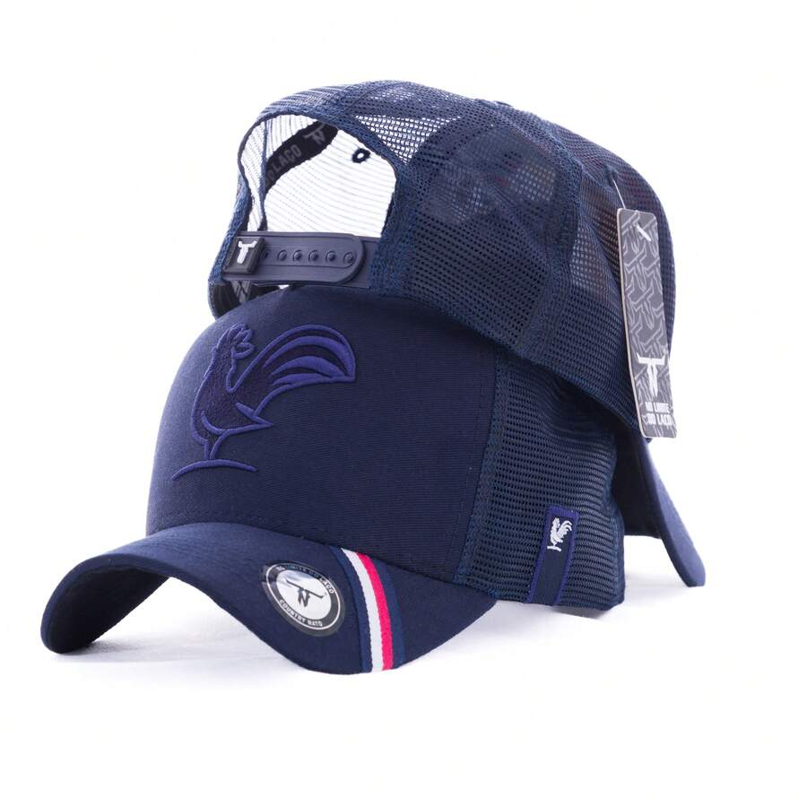 American Country Trucker Cap ORIGINAL Canvas No Limit Of The Loop Other Vintage Embroidered Fabric Country Cap All - REF. 94 - View 1
