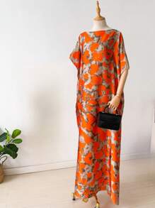 1pc Elegant Paisley Print Lightweight Chiffon Shawl/Scarf For Women, Suitable For Summer Beach, Sun Protection For Dress