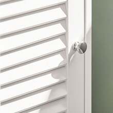 SoBuy Tall Cabinet FRG236-WN - White - View 7