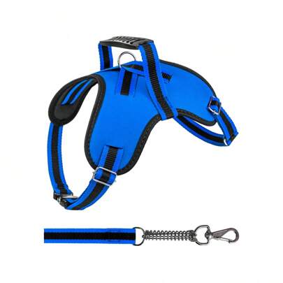 coleira peitoral Guia para cachorro medio grande porte  resitente confortavel com regulagem anti impacto