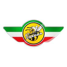3D Resin Motorcycle Body Sticker For Vespa Decal - A - View 5