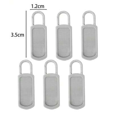 KIT 6 PECAS CURSOR ZIPER PLASTICO PP E (contar var)