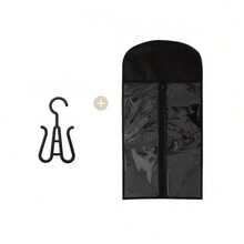 6 Stücke/3 Stücke/1 Stück extra lange Perücken Ständer Aufbewahrungstaschen mit Aufhängehaken - Klares Frontfenster, robuste Kunststoff Perücken Reisekoffern mit Reißverschluss für lange Perücken, Pferdeschwänze, Hochsteckfrisuren, Haarverlängerungen - Salon & Zuhause Organizer, Perücken Zubehör, transparentes Fensterdesign, faltbares Design