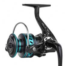 BILLINGS Spinning Reel,Freshwater Saltwater Fishing Reel Spinning,10KG Max Drag With Metal Spool,Super Smooth,5.2:1 Gear Ratio,Fold Rocker Easy Carry,Left/Right Interchangeable
