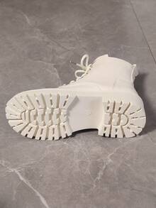 2025 New Autumn/Winter ' Shoes, Thick Sole Big Shoes, School Student Shoes, Fashion Versatile Casual ' Shoes, Side Zipper ' Student Shoes, Teenage School Student Shoes, Student Boots, Casual Ankle Boots