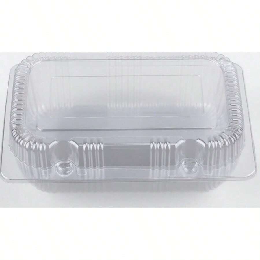 50pcs Disposable Clear Plastic Clamshell Containers: Airtight Seal For Freshness, Ideal For Deli, Pastries, Sandwiches & Fruit – Perfect For Picnics, Takeout & Parties, Must - Have Food Storage Solution - 33948854 - Xem 1