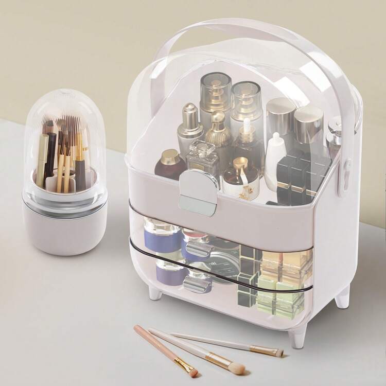 YUNRUX Makeup Organizers & Display Cases - White - View 11