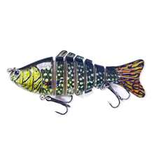 7-Section 10cm Multi-Jointed Fishing Lure, Minnow Hard Bait, Hengjia VIB Fishing Lure - Multicolor - View 23