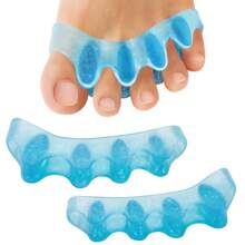 Soft Silicone Toe Separator, Overlapping Toe Divider Hallux Valgus Corrector Toe Alignment And Protection, Includes Comfortable Big Toe Pads, Suitable For Daily Use, Flexible Design For Foot Alignment And Protection, Essential For Foot Care | Comfortable Fit | Soft Silicone Material, Toe Protector, Toe Corrector
