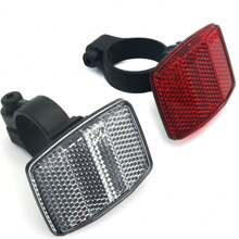 Mountain Bikes Have Reflective Safety Warnings Before And After Nighttime Driving, With Pure Physical Reflection That Does Not Require Power Supply And Is Easy To Install