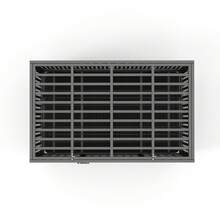 48 Inch Tin Durable Dog Crate, Indoor Escape Proof With Wheels Removable Tray Dog Crate - 48", Black - Xem 4