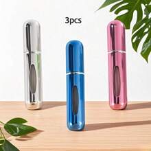 3/6Pcs Portable Mini Refillable Perfume Atomizer Bottle, Perfume Bottle Travel Size Refillable Perfume Refill Bottle - Perfume Atomizer Refillables,Portable Cosmetic Bottle , 5ml Perfume Bottle With Bottom Filling