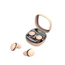 Compact Wireless Earbuds With Touch Control, Mini Wireless Headphones, High-Fidelity Stereo Sound, LED Charging Case, Built-In Mic, Suitable For Sports, Work, Travel, Sleep