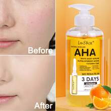 1PC AHA Body Serum,Skin Care ,Essence, Brightening And Repairing,Face Care ,Moisturizing,Skin Firming,Fade Dark Spots ,Pores And Fine Lines,Serum,Make Skin Glow,Soothing Repair - Multicolor - View 2